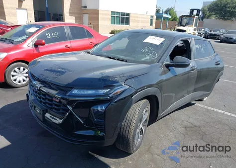 2025 Chevrolet Trax Fwd 1Rs из США, поврежденный, VIN KL77LGEP3SC132110